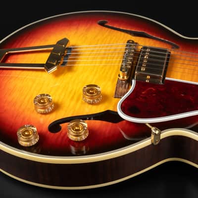 2017 Gibson Memphis ES-275 Custom - Sunset Burst | USA 15'' Hollowbody Thinline Archtop Jazz Guitar 3.03kg | CoA OHSC image 21