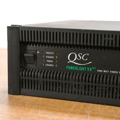 QSC PowerLight 9.0 PFC Power Factor Corrected 2-Channel Power Amplifier CG011SY image 4