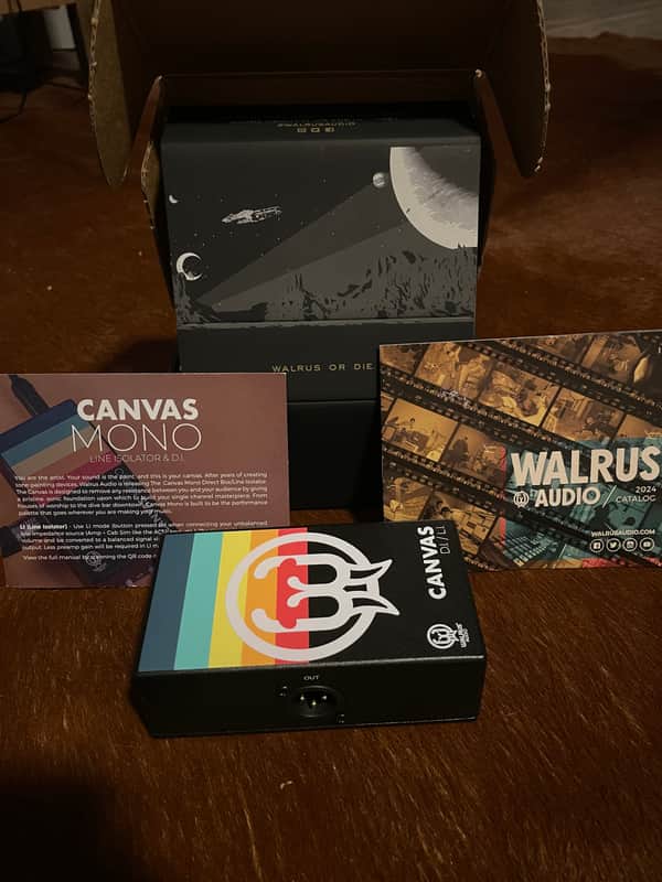 Walrus Audio Canvas Mono Line Isolator Direct Box 2022 - Present - Various image 1