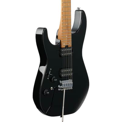 Charvel Pro-Mod DK24 HH 2PT CM Electric Guitar, Left-Handed, Gloss Black, Open Box (Very Good) image 1