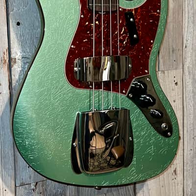 NEW Fender Custom Shop Limited Edition '60s Jazz Bass Deluxe Closet Classic - Aged Sage Green Metallic, Pro Set Up Included! Ships Fast and Free! image 3