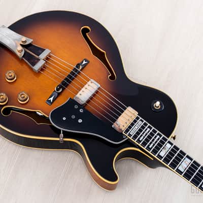 1978 Ibanez George Benson Signature GB10 Archtop Electric Guitar Sunburst, Japan Fujigen image 11