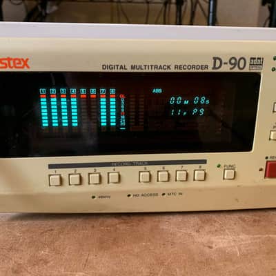 rare Fostex  D-90 - Vintage Digital 8-Track Digital Multitrack Recorder image 1