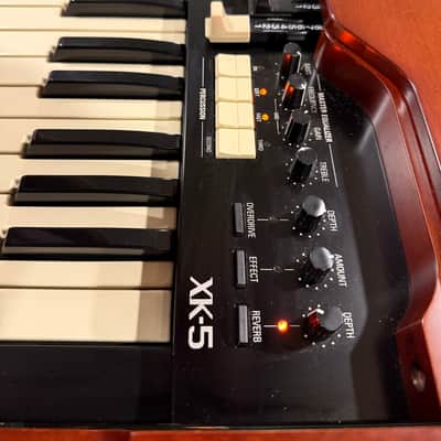 Hammond XK-5 61-Key Virtual Tonewheel Organ 2010s - Wood Finish image 2