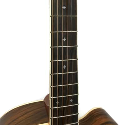 Samick Greg Bennett Design OM8CE Orchestra Cutaway Acoustic-Electric Guitar image 4