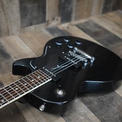 Aria Pro II Blitz Leopard 2010s Black Single Cut Junior | Reverb