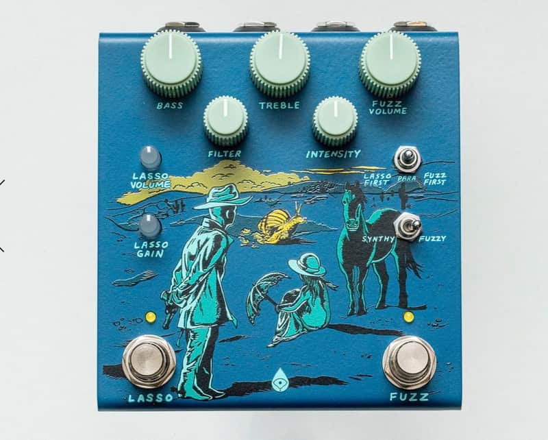 Old Blood Noise Endeavors Pardner Fuzz Pedal 2024 - Present - Blue- New! image 1