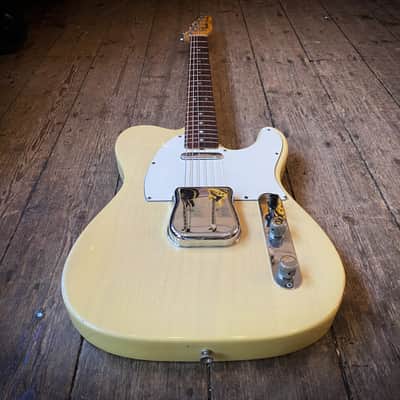 1973 Fender Telecaster in Blonde finish with rosewood neck & later hard shell case image 9