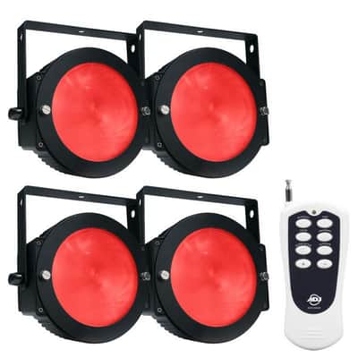 ADJ Dotz Par Pak 4 Dotz Par System with RF Remote image 1