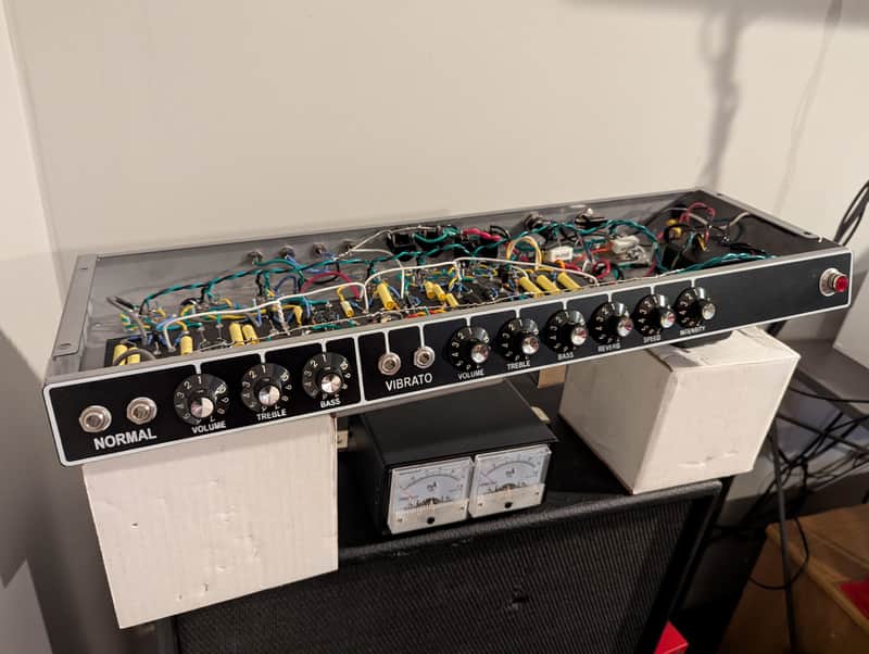 James Engineering Deluxe Reverb clone chassis-only (w/out tubes) image 1