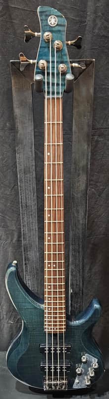 Yamaha TRBX604FM 4-string Bass Guitar - Indigo Blue 2025 image 1