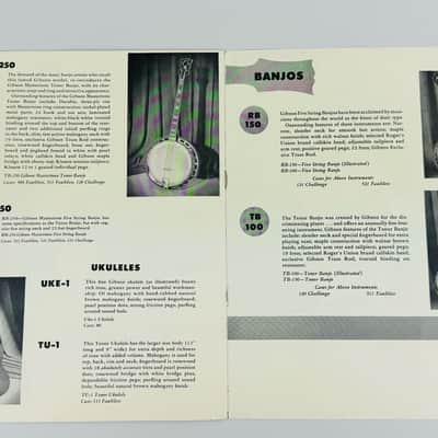 Gibson Vintage Acoustic Guitar Catalog- Rare! 1950 image 9