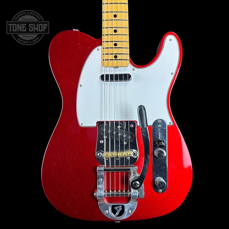 Fender Custom Shop Time Machine '67 Tele Dlx Closet Classic Candy Apple Red w/case image 1