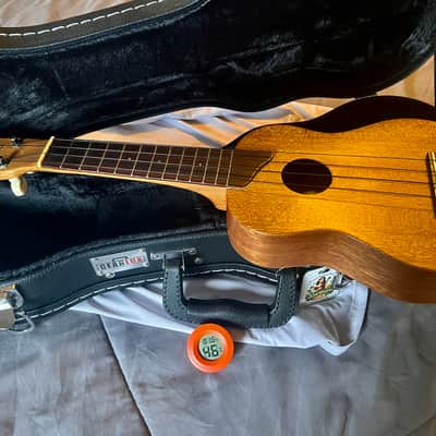 Keiki Kamaka Soprano 1964-1967 - Gloss Mahogany image 2