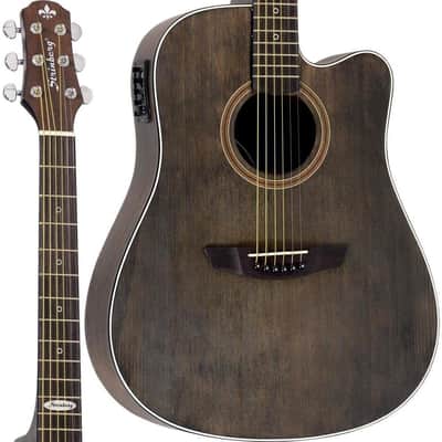 Strinberg SD-200C Dreadnought Acoustic Electric Guitar Tobacco Made in Brazil Free Bag. image 3