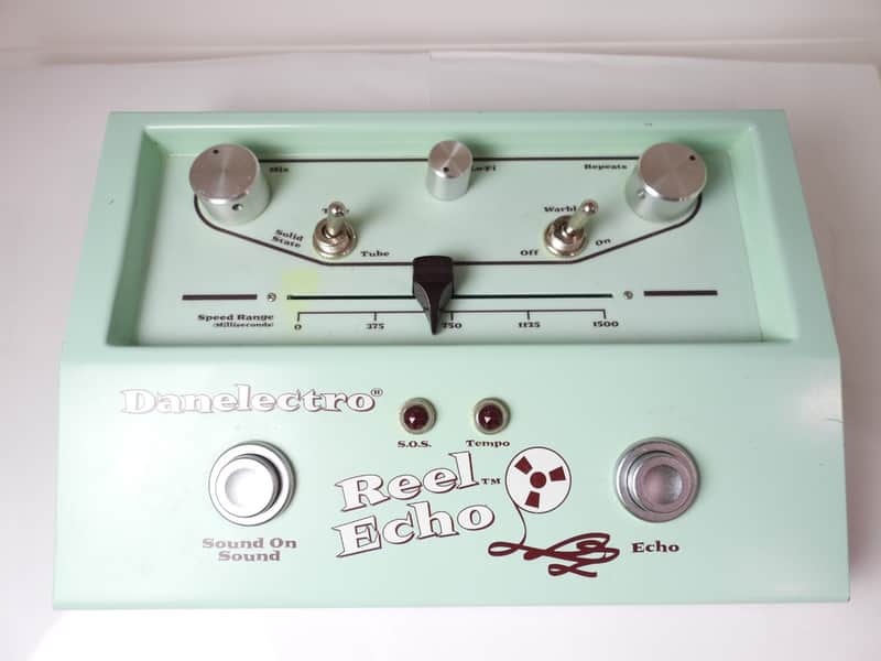 Danelectro Reel Echo Effects Pedal Tape Delay Free USA Shipping image 1
