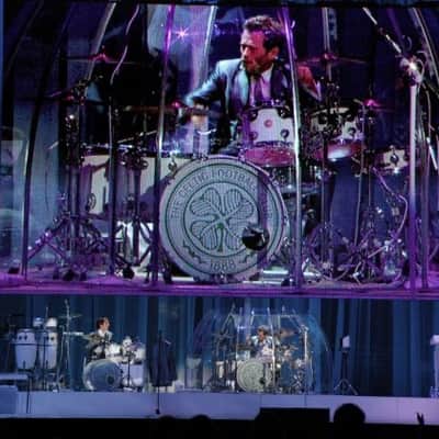 David Palmer's Rod Stewart DW, Collectors Series 4-Piece Custom Maple Set, Stunning! 2008 - White Glass image 6