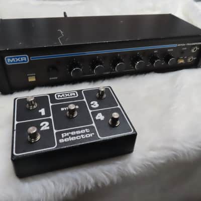 MXR 1976-1979 BLACK DIGITAL PITCH SHIFTER w/ 5 BUTTON FOOTSWITCH CLEANED & TESTED image 1