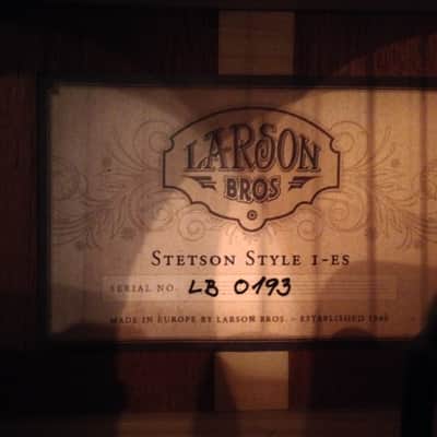 Larson Bros Stetson Style 1 ES made by Furch image 11