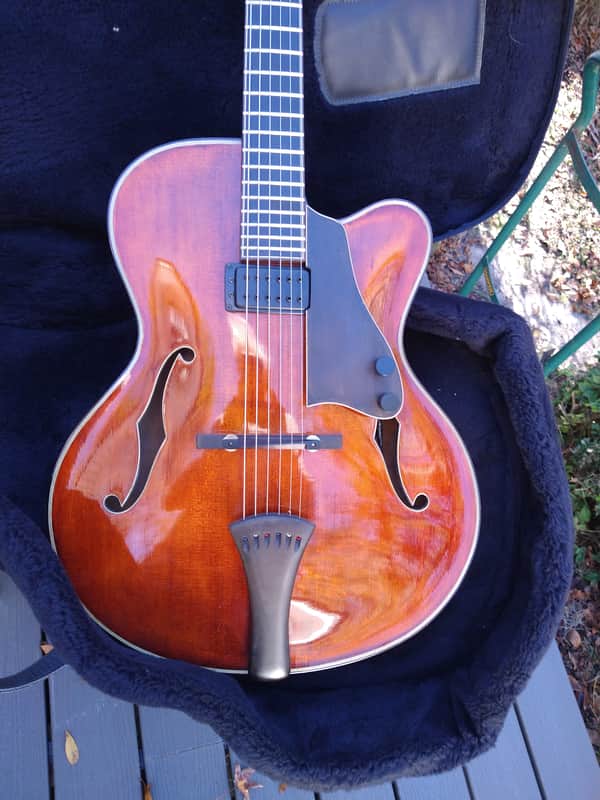 Mr Wu  Custom Jazz Guitar, Yunzi/Eastman image 1