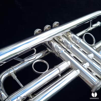 Bach Stradivarius C 180SL- 229 Chicago large lightweight trumpet case mouthpiece gamonbrass image 18