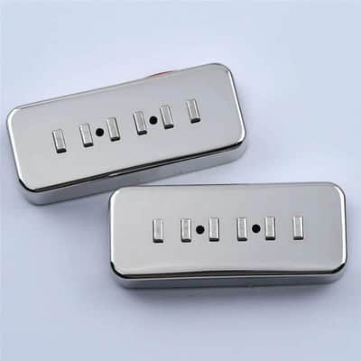 Vintage Soapbar Guitar Mini Humbucker Pickups Set image 1