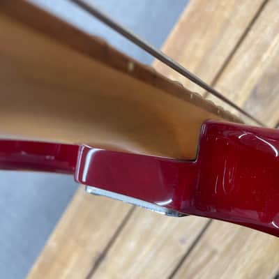B.C. Rich Mockingbird Bass Platinum Series 1998 - Red image 13