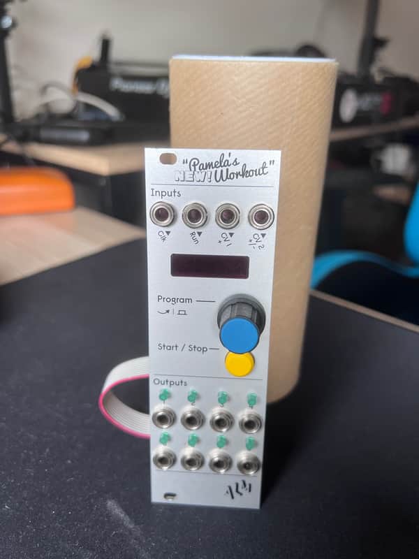 ALM/Busy Circuits ALM017 Pamela's NEW Workout Master Clock & Modulator Eurorack Synth Module 2017 - Present - Silver image 1