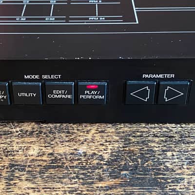 Yamaha TX81Z Rackmount FM Tone Generator 1987 - 1988 - Black image 6