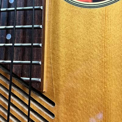 Washburn AB-20  90's Gloss Natural Wood With Hard Case image 14