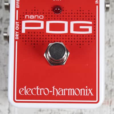 Electro-Harmonix Nano Pog Polyphonic Octave Generator Guitar Effects Pedal image 4