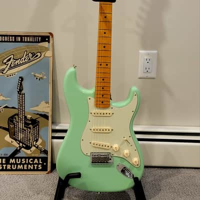 American Fender Stratocaster - Surf Green - Partscaster image 10