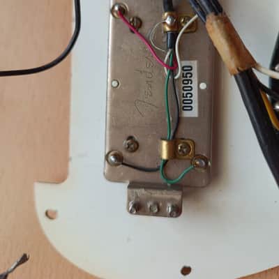 Fender 1983 Fender USA "Dan Smith" Stratocaster Loaded Pickguard - Original SSH 1983 - Original image 7