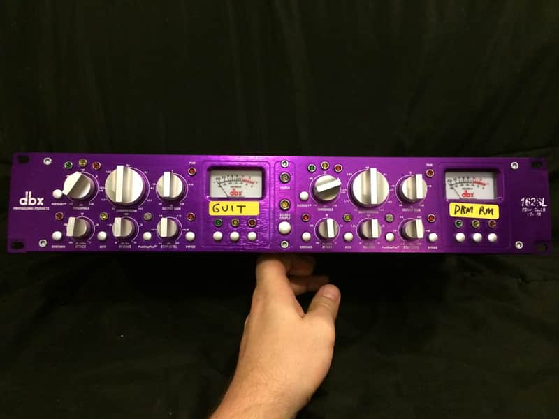DBX 162SL Purple Series Stereo Compressor Blue 160 162 | Reverb
