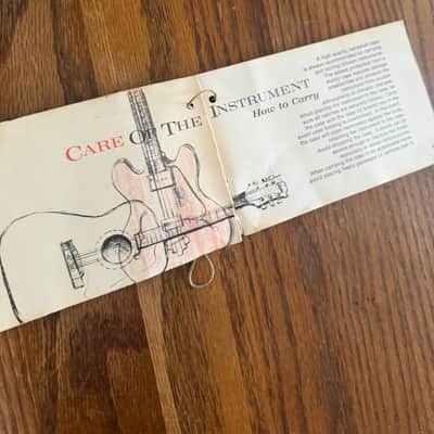 1976 Gibson Hummingbird Custom Owner’s Manual 1970's image 3