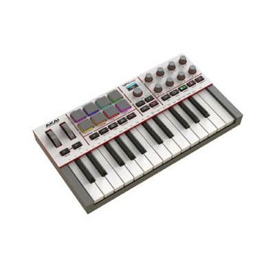 Akai Professional MPKmini 4 Compact MIDI keyboard & Pad Controller (grey) (B-STOCK) image 2