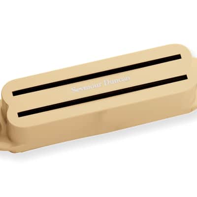 Seymour Duncan SHR-1n Hot Rails Neck Pickup for Strat, Cream, 11205-01-C image 1