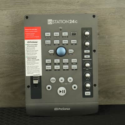 PreSonus ioStation 24c USB-C Audio Interface and DAW Controller Gray image 1
