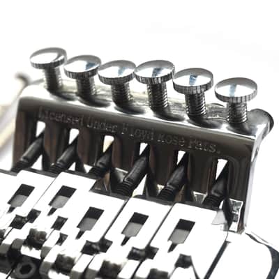 Floyd Rose Licensed Tremolo System - Double locking - Full Kit - Chrome image 5
