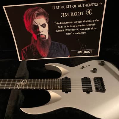 Jim Root Collection Solar A2.6s Antique Silver Matte image 5