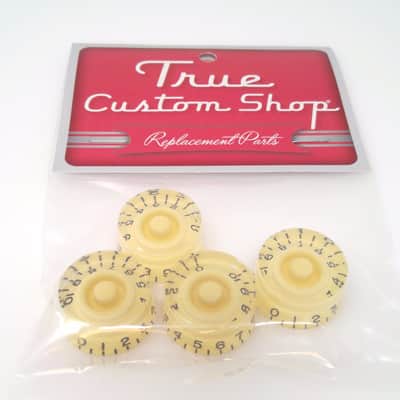 True Custom Shop® Cream Speed Knob Set for Gibson USA Les Paul image 4