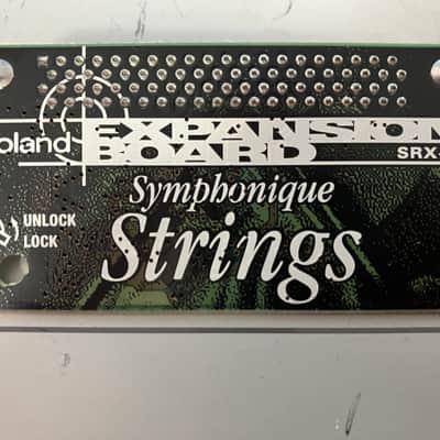 Roland SRX-04 Symphonique Strings Expansion Board 2000s - Green image 1