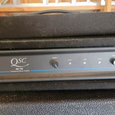 QSC MX 700 stereo power amp image 2