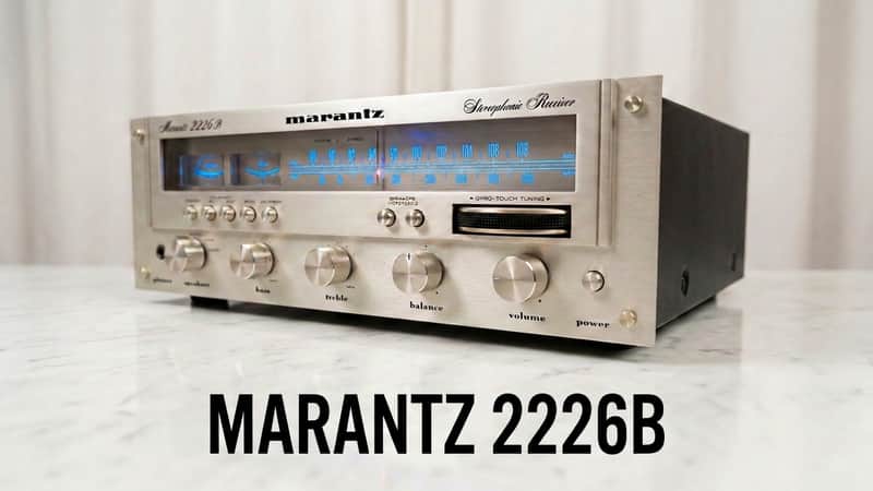 🎶✨ Marantz 2226B Vintage Stereo Receiver — Serviced, LED Dial, Ultrasonic-Cleaned Knobs, 3-Hour Bench Tested image 1