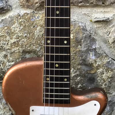 1952 Harmony Stratotone H-44 Copper image 7