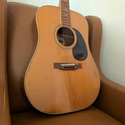 1970s Dorado by Gretsch Model 5968 MIJ Dreadnought Acoustic - Project / Repair image 1