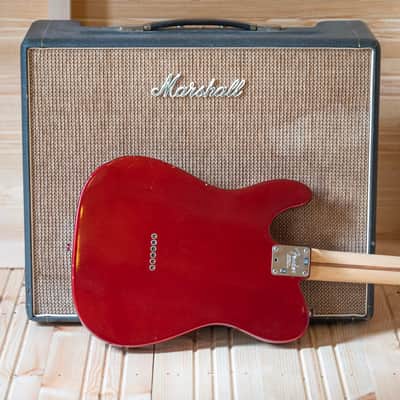 2006 Fender USA American Standard Telecaster - in Chrome Red image 12