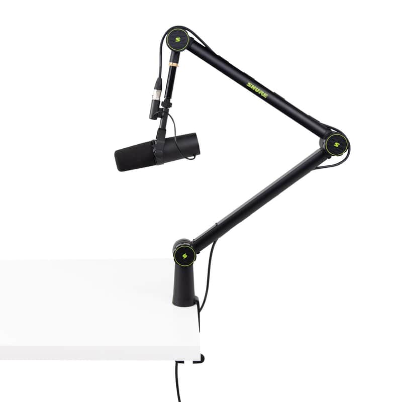 Gator SH-BROADCAST1 SHURE Podcast Boom Articulating Microphone Stand image 1