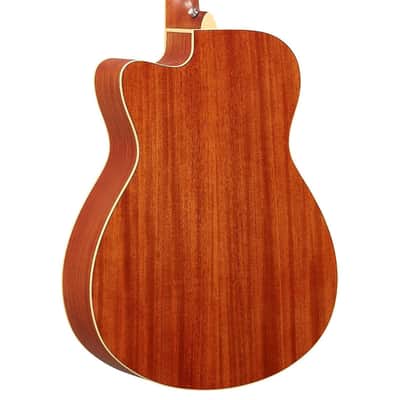 Yamaha FSC-TA VT Folk Body TransAcoustic Acoustic/Electric Guitar in Vintage Tint Finish image 3