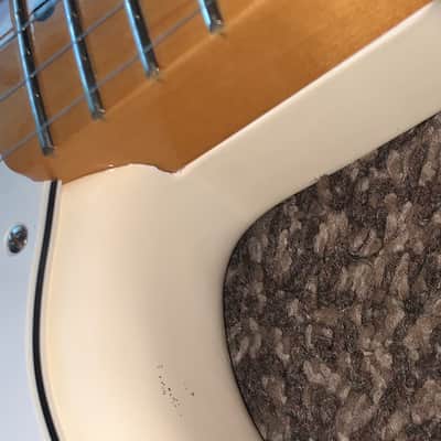 2017 Fender Jimi Hendrix Artist  Series Signature  Stratocaster  Olympic White Stratocaster electric guitar image 7